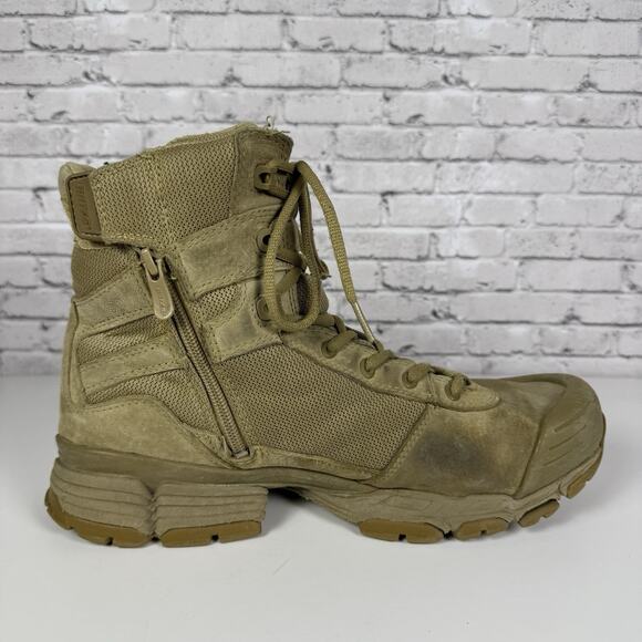 Bates Beige Men\'s Velocitor Waterproof Side Zip Work Boot Size 10 main image 7